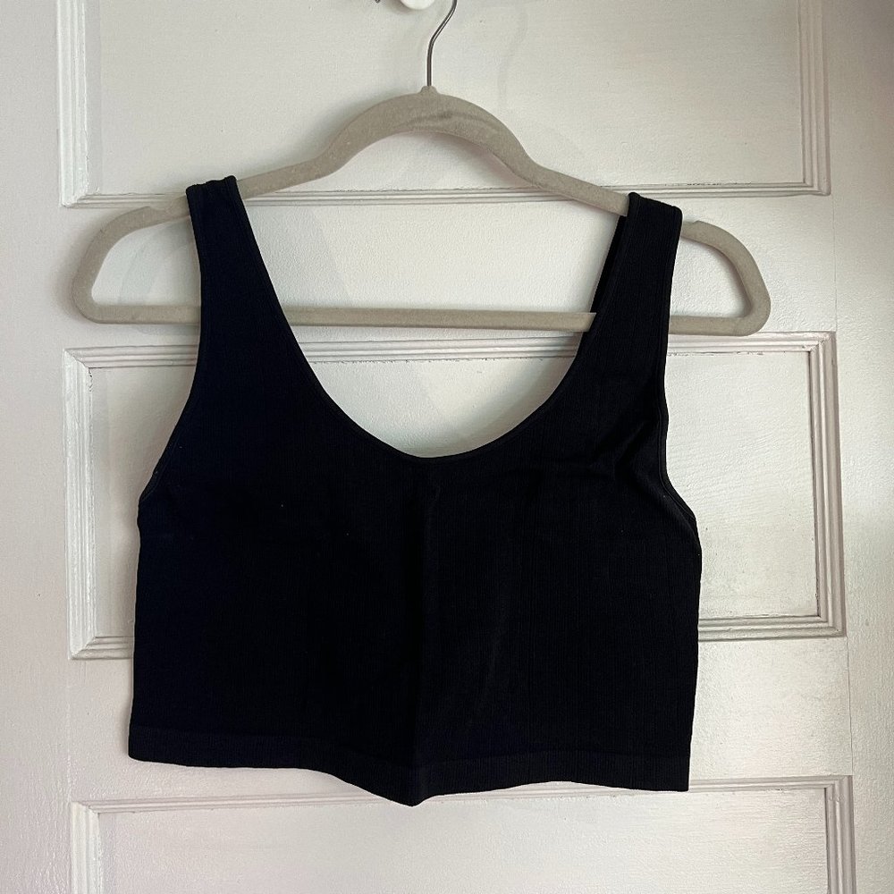 American Eagle Black Bra Top